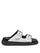Isabel Marant Toile Ledkin Double-buckle Suede Sandals