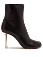Matchesfashion.com Vetements - Lighter Heel Leather Ankle Boots - Womens - Black