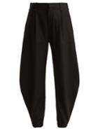 Chloé Press-stud Cuff Virgin-wool Trousers