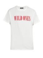 Matchesfashion.com Amiri - Wild Ones Cotton T Shirt - Mens - White