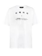 Raf Simons Tour-print Cotton-jersey T-shirt