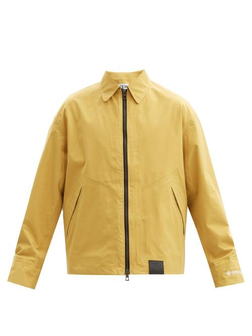 Loewe - Zipped Gore-tex Nylon Jacket - Mens - Camel