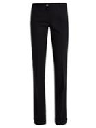 Miu Miu High-rise Wide-leg Wool-blend Trousers