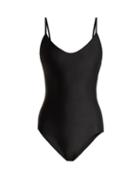 Matchesfashion.com Matteau - The Scoop Swimsuit - Womens - Black