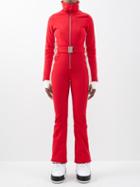 Cordova - Softshell Ski Suit - Womens - Red White