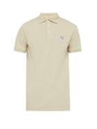 Matchesfashion.com Maison Kitsun - Fox Appliqu Cotton Polo Shirt - Mens - Beige