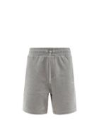 Matchesfashion.com Frame - Drawstring-waist Cotton-blend Jersey Shorts - Mens - Grey
