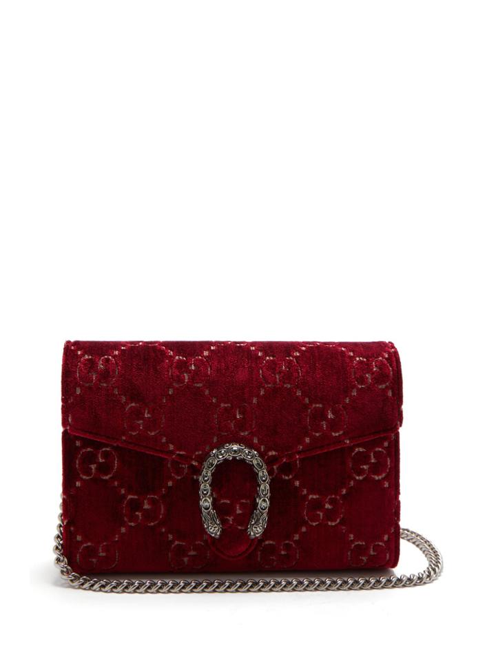 Gucci Dionysus Velvet Shoulder Bag