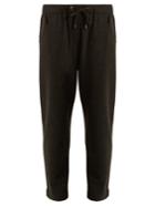 Brunello Cucinelli Embellished-pocket Cashmere Track Pants