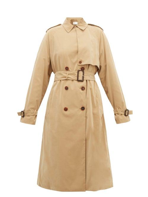 Matchesfashion.com The Row - Triana Double-breasted Trench Coat - Womens - Beige