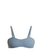 Matchesfashion.com Solid & Striped - The Quinn Bikini Top - Womens - Blue