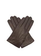 Matchesfashion.com Dents - Bath Cashmere Lined Leather Gloves - Mens - Brown