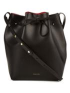 Mansur Gavriel Red-lined Leather Bucket Bag