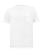 Officine Gnrale - Chest-pocket Lyocell-blend Jersey T-shirt - Mens - White