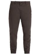 C.p. Company Tapered-leg Stretch Cotton-blend Trousers