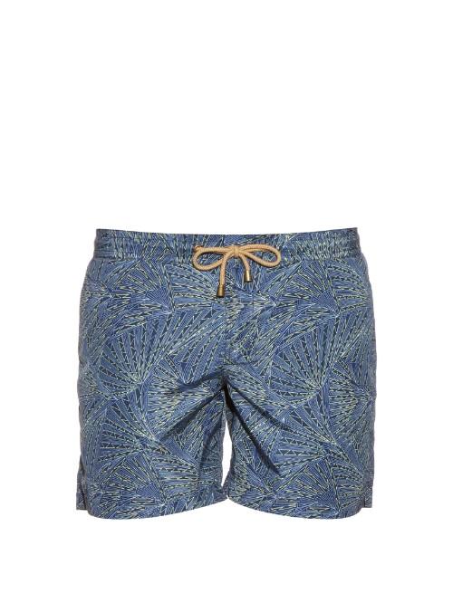 Thorsun Fans-print Swim Shorts