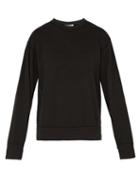 Matchesfashion.com Isabel Marant - Miko Logo Embroidered Cotton Blend Sweatshirt - Mens - Black