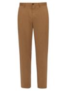 Matchesfashion.com Polo Ralph Lauren - Straight Leg Linen Blend Trousers - Mens - Tan