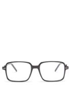 Matchesfashion.com Dior Homme Sunglasses - Technicity Square Acetate Glasses - Mens - Black