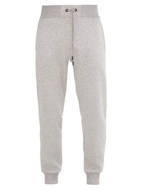 Matchesfashion.com Peak Performance - Logo-patch Cotton-blend Track Pants - Mens - Grey