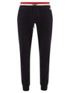 Matchesfashion.com Moncler - Tricolour-waistband Cotton Track Pants - Mens - Navy