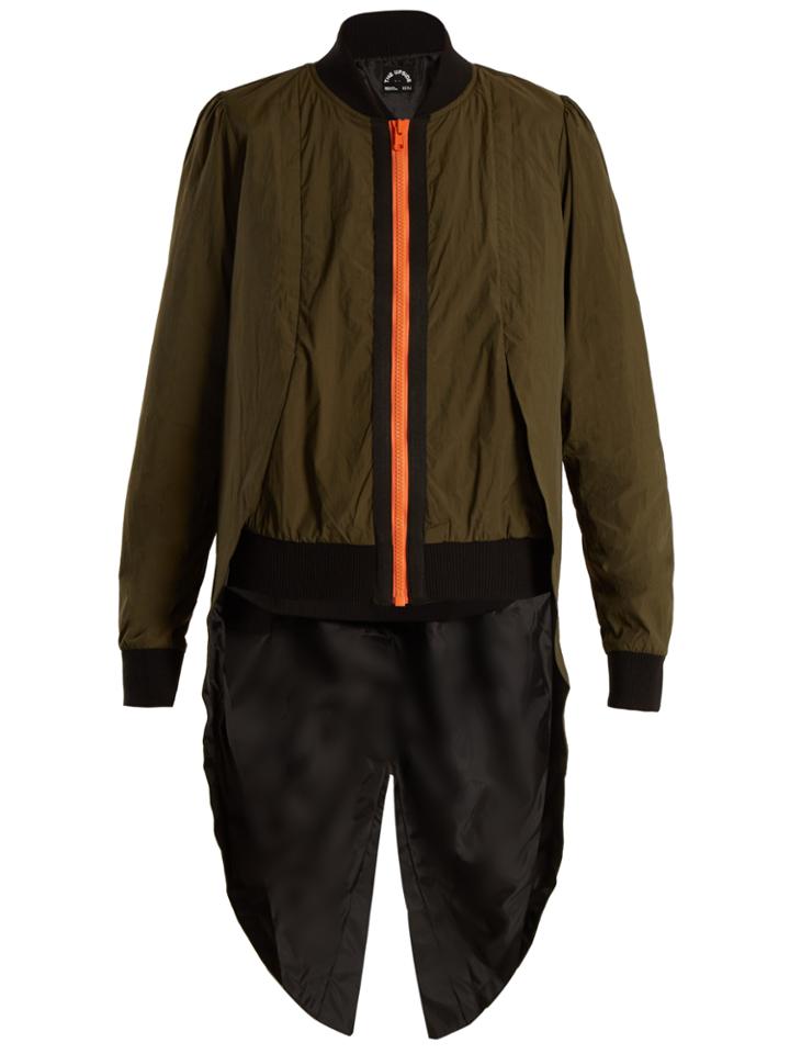 The Upside Tails Fishtail-hem Performance Bomber Jacket