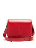 Matchesfashion.com Saint Laurent - Le 61 Small Leather Cross Body Bag - Womens - Red