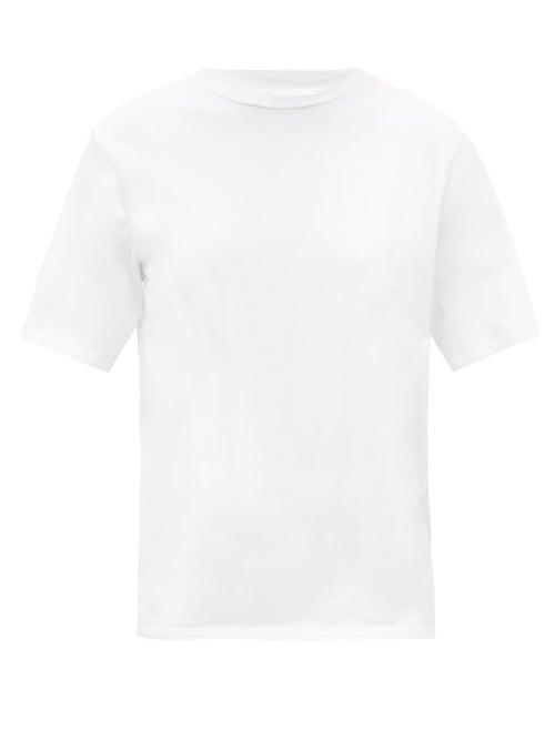Matchesfashion.com The Row - Chiara Jersey T-shirt - Womens - White