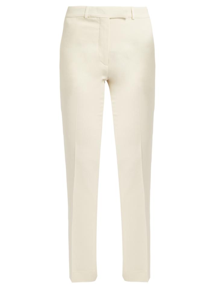 Etro Violante Slim-leg Stretch-cady Trousers