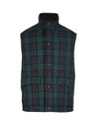Burberry Reversible Tartan Quilted-cotton Gilet