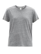 Matchesfashion.com Re/done Originals - 70s Recycled-jersey T-shirt - Womens - Grey