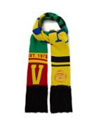 Matchesfashion.com Versace - 1978 Versace Team Wool Scarf - Womens - Yellow