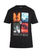Marcelo Burlon Diuca-print Cotton-jersey T-shirt