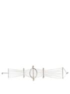 Matchesfashion.com Anissa Kermiche - Sarah Diamond & 18kt White-gold Choker - Womens - White Gold