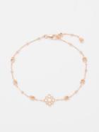 Gucci - Flora Diamond & 18kt Rose Gold Bracelet - Womens - Rose Gold