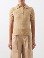 Rejina Pyo - Bobbi Boucl Polo Shirt - Womens - Beige