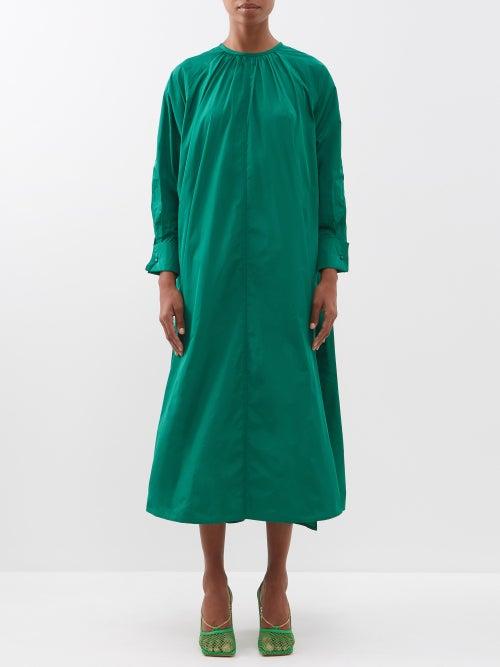 Max Mara - Sebino Dress - Womens - Bright Green