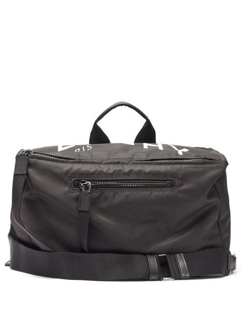 Matchesfashion.com Givenchy - Pandora Logo-print Cross-body Bag - Mens - Black
