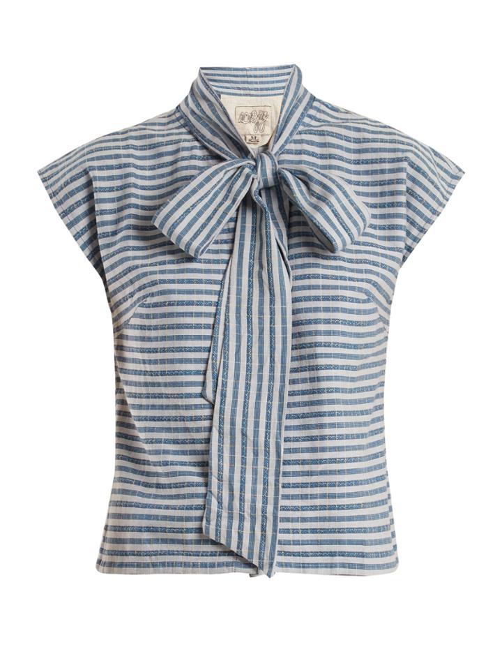 Ace & Jig Page Striped Cotton Top