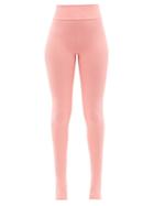 Live The Process - Ballet High-rise Stirrup-cuff Leggings - Womens - Pink