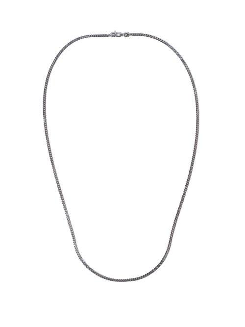 Matchesfashion.com Tom Wood - M Curb-chain Sterling-silver Necklace - Mens - Silver