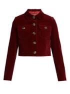 Alexachung Cropped Cotton-corduroy Jacket
