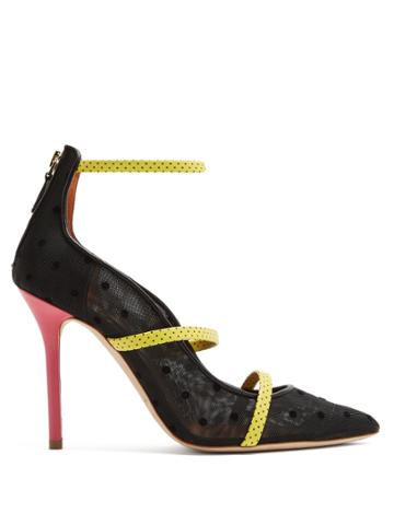 Malone Souliers X Emanuel Ungaro Robyn Polka-dot Pumps