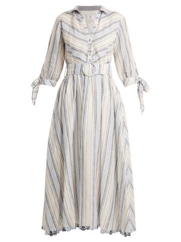Gül Hürgel Striped Linen Dress