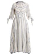 Gül Hürgel Striped Linen Dress
