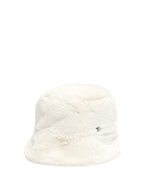 Matchesfashion.com Fil Hats - Madison Faux Fur Hat - Womens - White