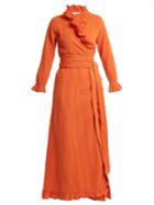 Rhode Resort Jagger Ruffle-trimmed Cotton Dress