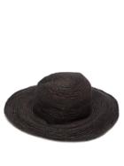 Matchesfashion.com Greenpacha - Ipanema Toquilla Straw Hat - Womens - Black