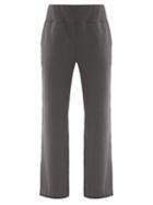 Ladies Lingerie Lunya - Cozy Pima Cotton-blend Jersey Pyjama Trousers - Womens - Dark Grey