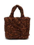 Matchesfashion.com Stand Studio - Rosanne Mini Leopard-print Quilted Tote Bag - Womens - Leopard